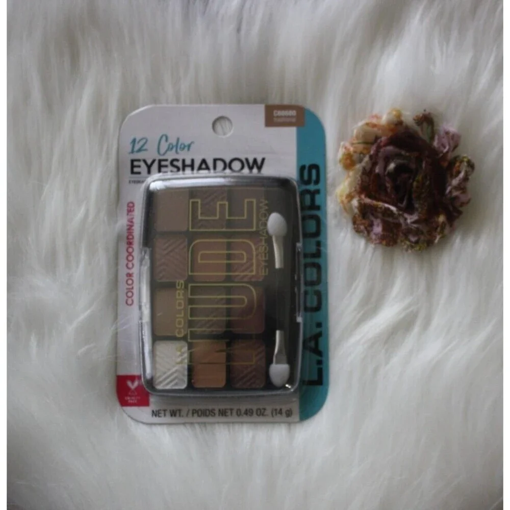 Eyeshadow Bold L.A Colors 12 color Shade & Highlight Eye Shadow Traditional New